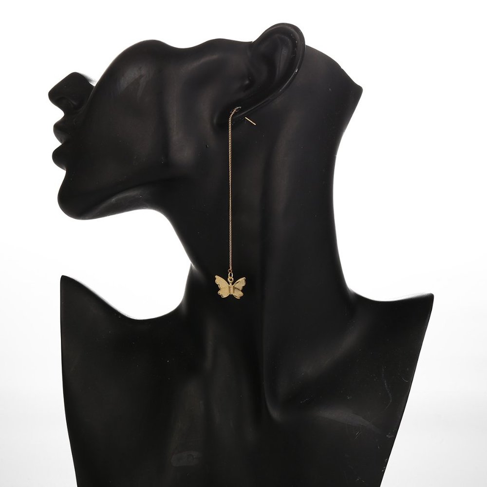 💕Last one Butterfly Threader Earrings - Picture 9 of 11